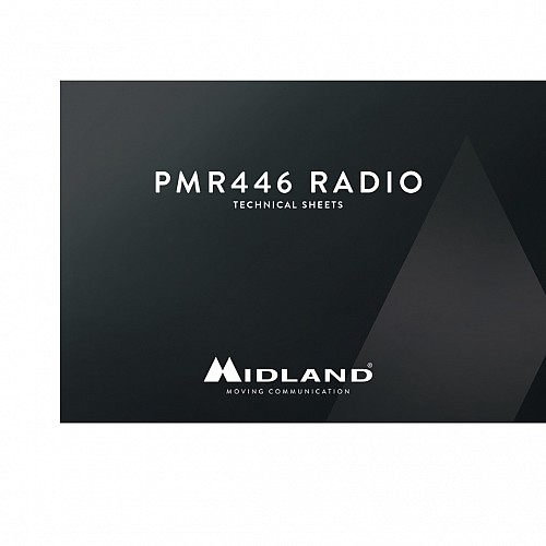 Midland PMR446 radio catalogue 2021